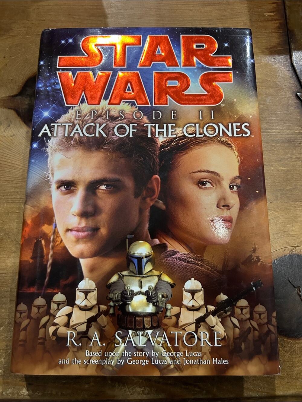 Star Wars Episode II Attack of the Clones First Edition First Printing Hardcover